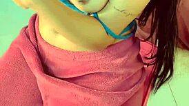 Eighteen Year Old Teen 18+ Masturbating Pussy In Pov While Mature Prostitute Muff Dives Outdoors Publicly