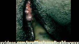 ebony bbw wet and creamy pussy and fat clit