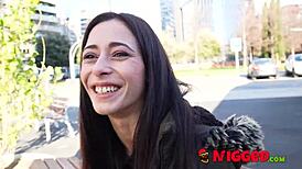 Sofia Sweet Debuts With Deepthroat And Doggystyle Fucking!