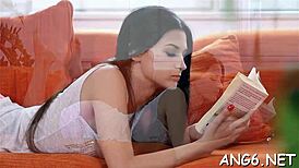 Gracious Dude Fingers, Licks, and Pounds Darling's Tight Cunt Hardcore