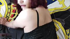 I destroy my stepsister's ass for the first time.