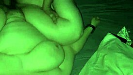 Suggestive wifey teases with her curvy charm tonight.