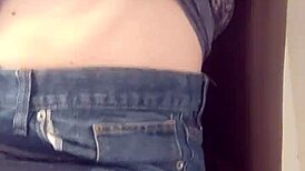 Gaste85 pees in pants in the kitchen.