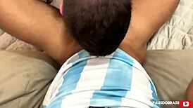 Thrusting deep into interracial pleasure