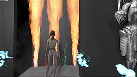 Sporty Fallout 4 fashion ignites wild animated action.