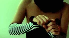 Chinese Shemale Jelly Qiao Teases with Anal Toys