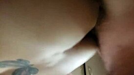 Quick lunch doggystyle with wife