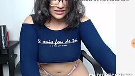 hot webcam session with a performer