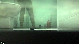 amateur video of a hot girl taking a relaxing bath.