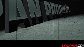 Watch this brunette flaunt her big ass in the car? Stella Loupan Productions.