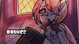 Lamia birthday loop with futanari action!