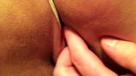 why does bunny get spanked while fingering in panties?