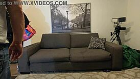 cinnamon baileyy casting pov gets wild with intense squirting