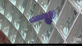 Lexi Belle Shares Her Toy in the Shower