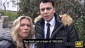 Debt4k: My Heart Races Watching Russian Shaved Pussy Get Pounded