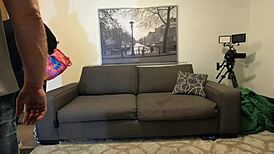 cinnamon baileyy casting pov gets wild with intense squirting