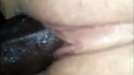 the sexy redhead milf with a hot body gets an interracial creampie