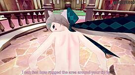 pretty anime girl lynette gets fucked in pov style from genshin impact premium