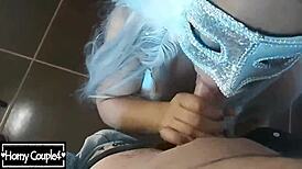 Horny Girl Sucks Dick For Milk