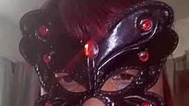 Dea Plays with Dildo in Her Ass and Pussy Solo