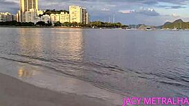 Relaxing on the African Beach During a Sunny Day