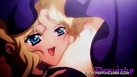 Ecchi fan service in anime hentai AMV clip