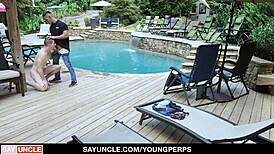 Hot Guy Aiden Asher Fucked By The Guard Jax Thirio For Skinny Dipping - Young 18+Perps