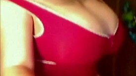 Hot blonde plays with huge toys on her tits ass and pussy