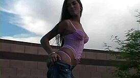 September Scott in Maid Outfit Fingers Herself Hardcore Style