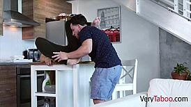 She Pity Fucks Her Stepbrother With Rough Licking And Fucking On Her Big Tits And Pussy