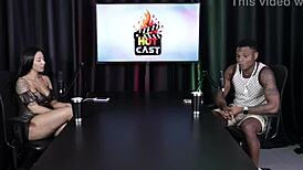 will mastro in sheer red lingerie, naked and sexy 😍