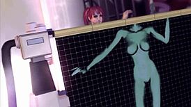 见过3D音乐摔跤手狂野舞蹈吗？