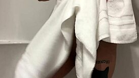 Teen Serena Strips Naked for a Steamy Shower Scene