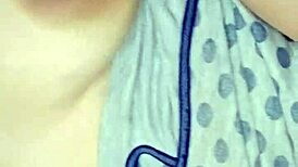 My hot stepmother's big tits bounce on my cock