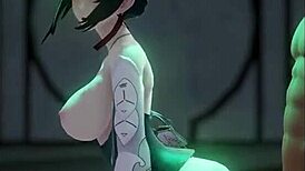 嘿，看雷电芽衣的热辣本子后入动作！