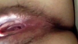 Wow, that big cock is making her moan so loud! 😍