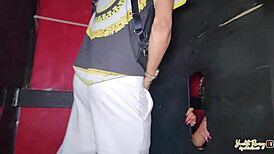 boyfriend fucks me while girlfriend caresses and watches