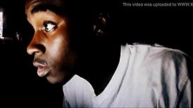 Caught Blonde Watching Big Cock Sucking