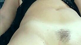 Sexy Mature Wife Using Red Dildo In Homemade Lingerie Scene