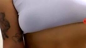 luana bathing and masturbating with toy 😘