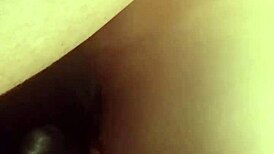 Asian woman taking a massive cock deep inside her tight body