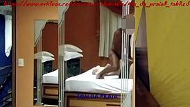 Hot motel fuck with married bbw cumshot