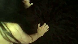 A horny young Latina prostitute bends over for intense homemade sex with her partner