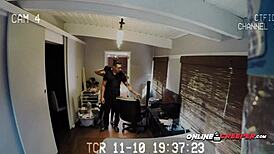 Teen 18+ Bound in Hardcore Bondage by Big Dicked Creep