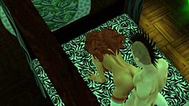 雪地骚货Simstoonsporn第4集