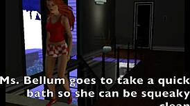 雪地骚货Simstoonsporn第4集