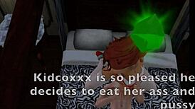 雪地骚货Simstoonsporn第4集