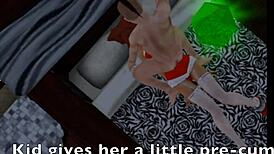 雪地骚货Simstoonsporn第4集