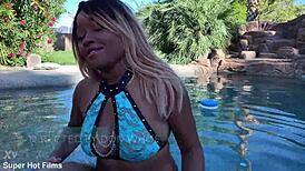 Don And Nina Rivera Enjoy Happy Ending In Swimming Pool