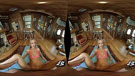 Amateur Babe Tugs Dick Outdoors And Gets Cum On Tits